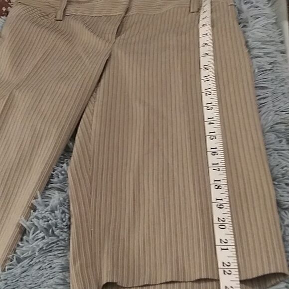 Byer California pin Striped dressy Bermuda shorts - Picture 7 of 9